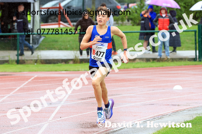 BBoys Under-15s 2025 Northern Athletics Autumn Road Relays, Leigh, Lancashire. Photo: David T. Hewitson/Sports for All Pics